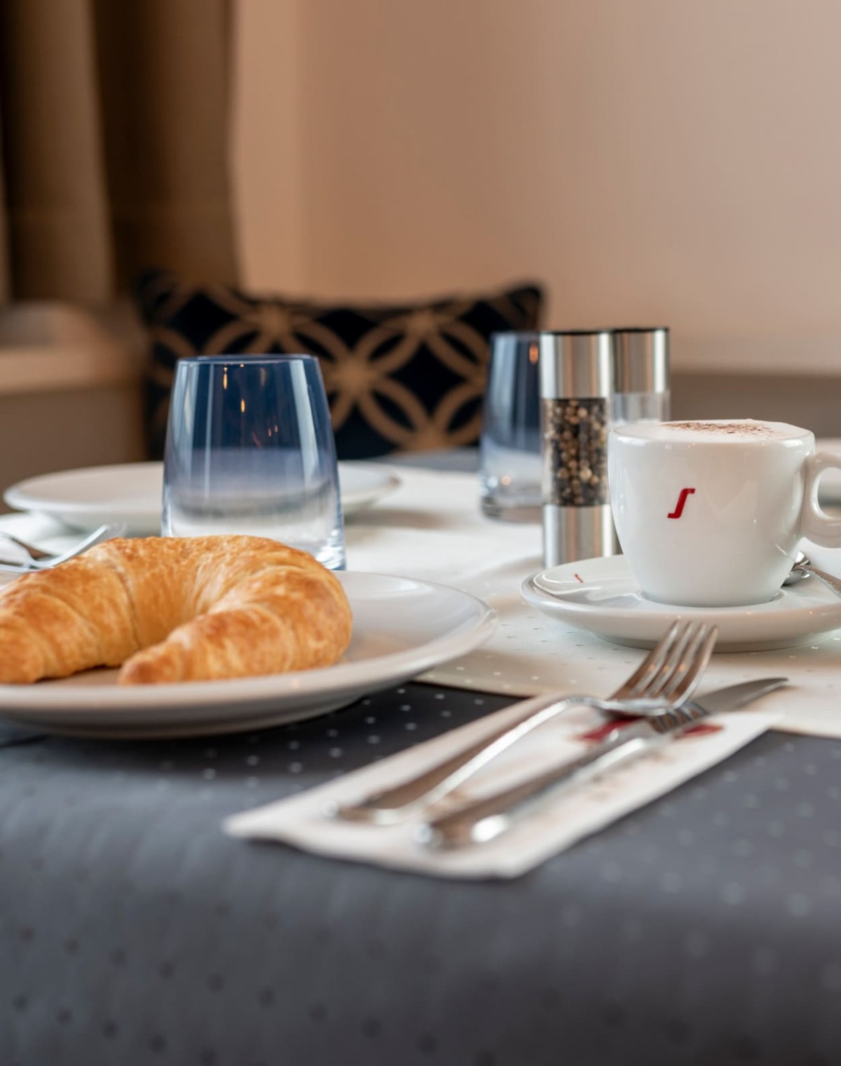Frühstück im Hotel Lilienhof in Salzburg © Foto von Lorenz Masser