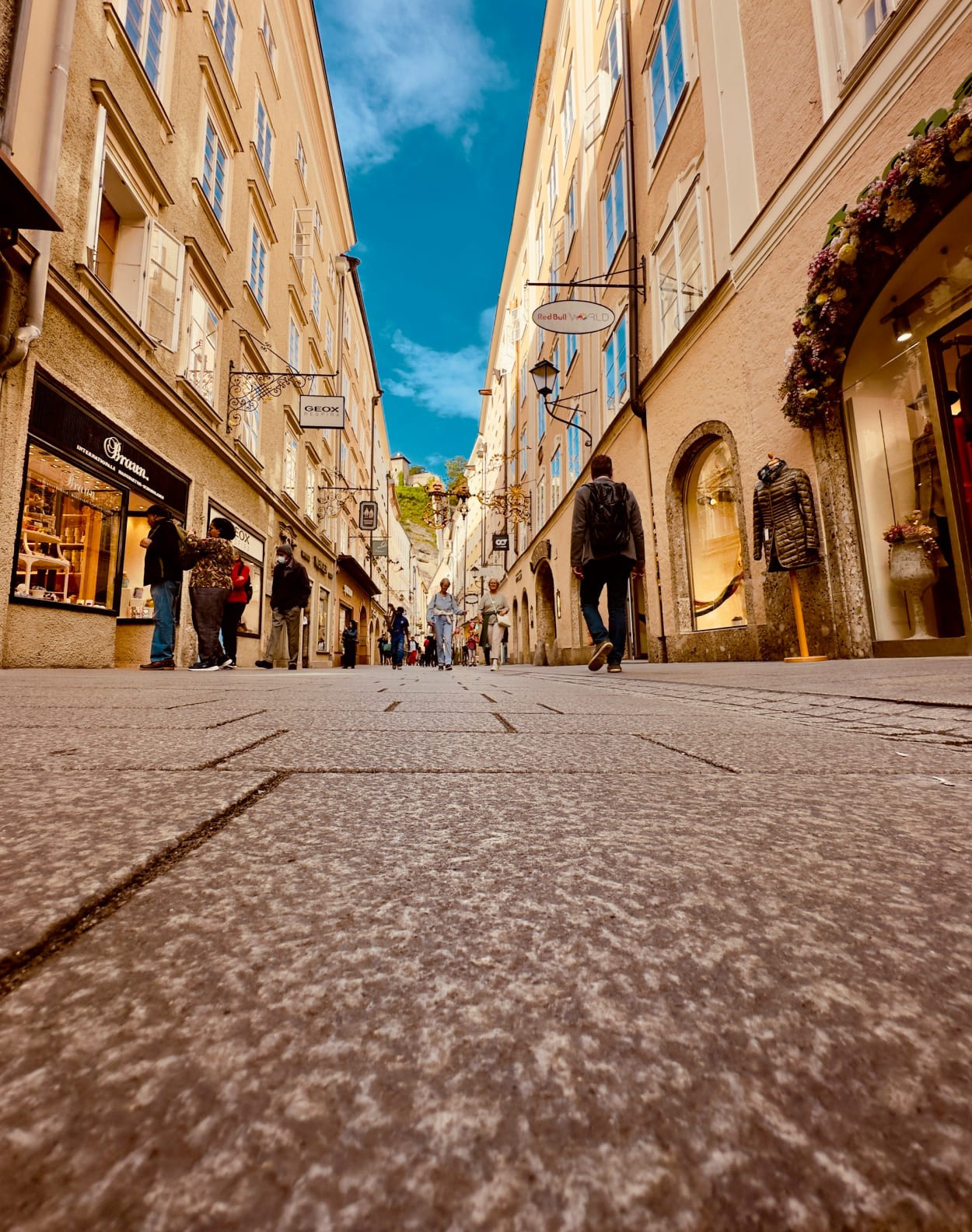 Getreidegasse © Amandeep Ch auf unsplash.com